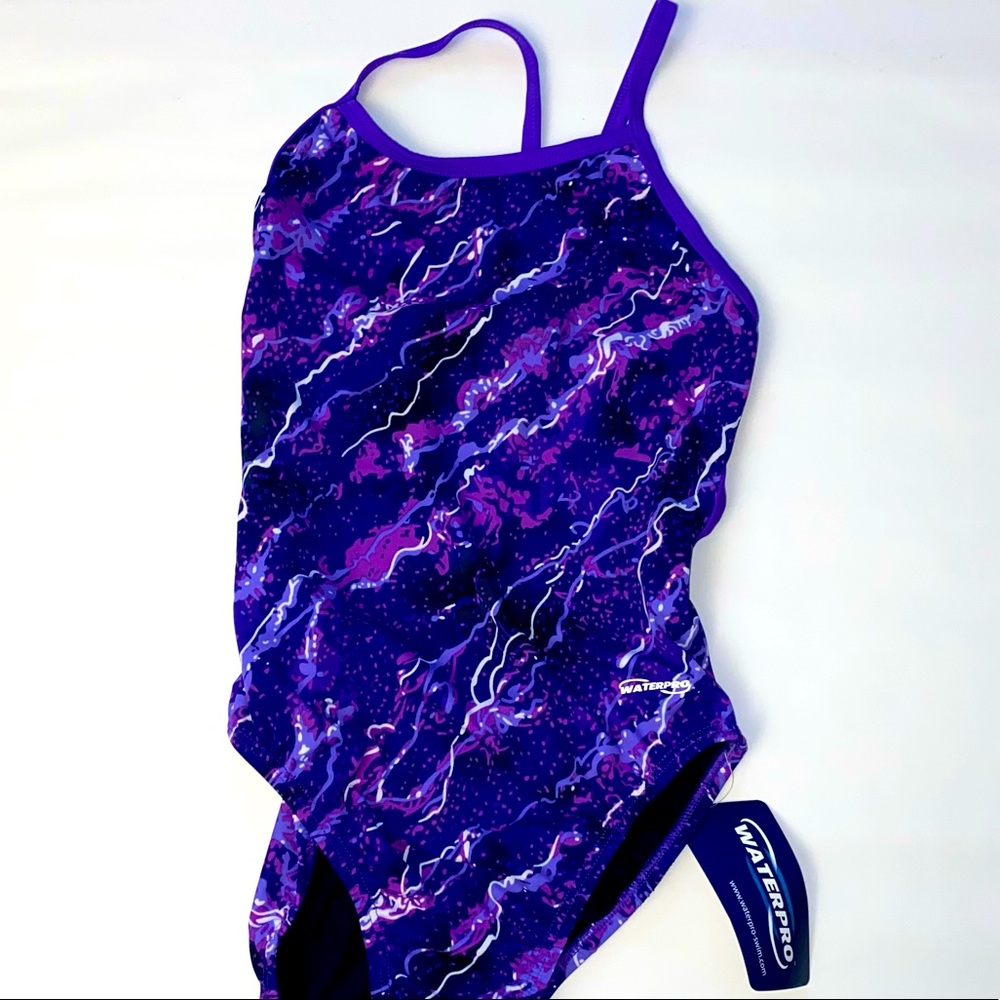 Purple lightning swimsuit size 30